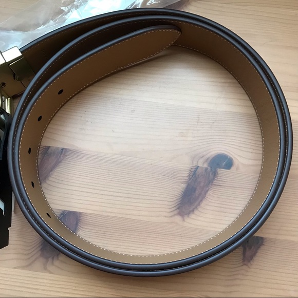 🌈 Coach Rainbow Belt Roller Buckle Cut To Size Reversible 38 mm - Picture 6 of 8